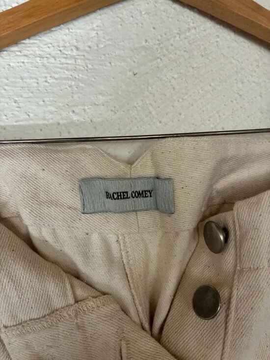 Rachel Comey Handy Pant in raw canvas and denim - Picture 3 of 4